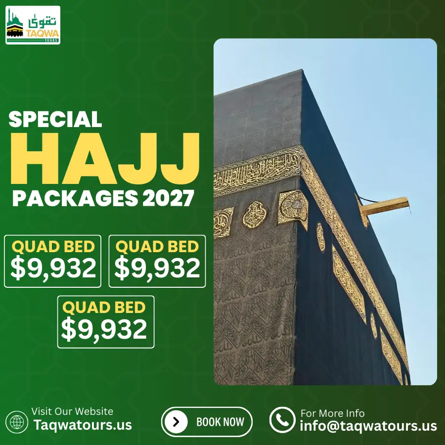 Special hajj packages 2027, - taqwatours.us
