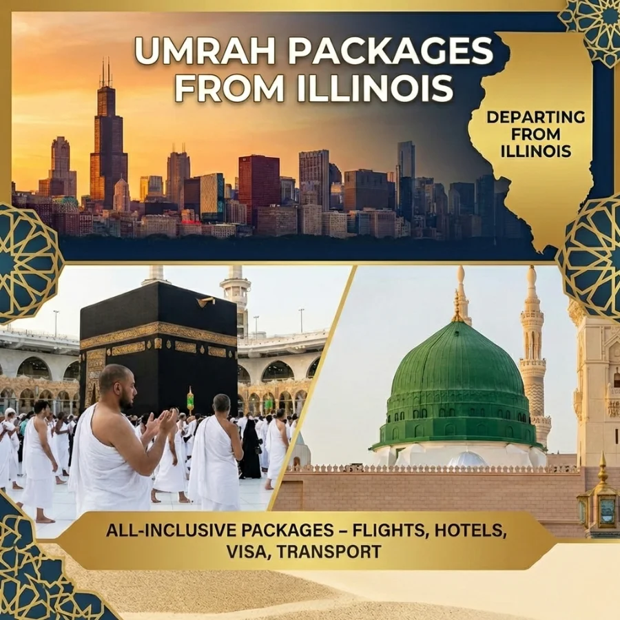 Packages Illinois Umrah Packages 2026 | Cheap & Luxury Umrah Deals