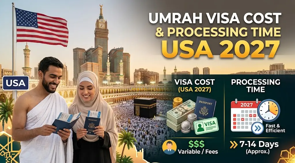 Umrah Visa Cost & Processing Time USA 2027 - Taqwa Tours